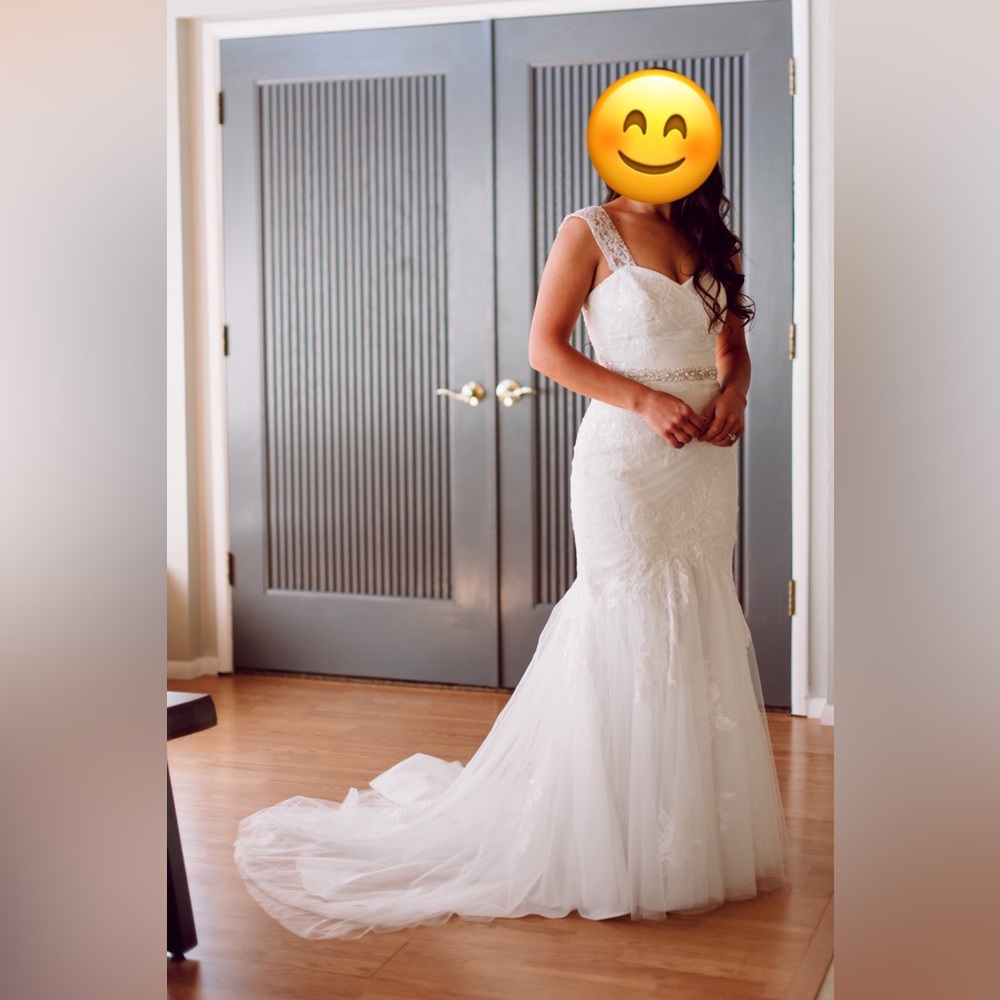 Oleg Cassini Wedding dress.
